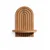 Hanah Home Zidna polica, 20x35x13cm, Bež