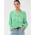 Kaffe Bluza Mathilde zelena/bela