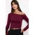 Trendyol Milla Ženska bluza, Bordo