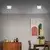 Briloner 7123-414 - LED plafonsko svetlo FIRE LED/12W/230V srebrno