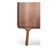 Rjava komoda iz masivnega oreha 90x110x45 cm Fawn – Gazzda