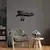 Wallity Zidna dekoracija Forever Together, 69x44 cm, 1.5 mm, Crna
