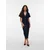 VERO MODA Obleka VMSANNI moder denim