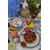 POLSPOTTEN  Komplet plitvih krožnikov  bird patterned 27 cm 2-pack