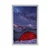 Plakat šotor nad nočnim nebom - 20x30 white