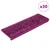 Prostirke za stepenice 30 kom 65x21x4 cm ljubičaste pravokutne rubove