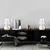 Opviq Set Stonih lampi 8023, 17x17x33 cm, IP20, 2 komada, Bela