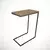 Hanah home Klub sto Callen 46x62x26cm Hrast