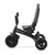 Kinderkraft Tricikl Easy Twist 2U1, Sivi