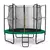 KLARFIT trampolin Rocketboy 250, 250cm, zelen