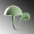 Opviq Zidna lampa Togg-14823, 20x35x27cm, IP20, Zelena