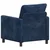 Vidaxl Kavč Temno modra 76 x 81 x 87,5 cm Poliester