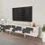Hanah Home TV komoda 3 D, 160x45x35 cm, Krem