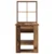 Stol s policom Staro drvo 122 x 67 x 145 cm Konstruirano drvo