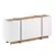 HANAH HOME Samostojeća komoda Dorma White Atlantic Pine