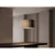 Luster na kablu STRIPES 1xE27/60W/230V prečnik 60 cm siva