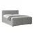 Livetastic BOXSPRING POSTELJA 180 cm  x 200 cm , kovina, umetna masa, tekstil, karton, leseni material srebrne barve