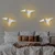 Opviq Pacali 13502 L Zidna lampa, Bela