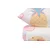 Koktejl - Set posteljine King sa pokrivačem u beloj, ružičastoj, plavoj i žutoj boji