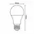 LED RGBW prigušiva sijalica A60 E27/9W/230V 2700-6500K Wi-Fi Tuya