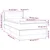 Vidaxl Box spring postelja z vzmetnico temno siva 90x190 cm blago