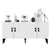 Hanah Home Konzola Plus, 150x79x40 cm, Bela