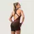 GymBeam Women‘s NEO Zip-Up Jumpsuit Mocha S