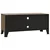TV ormarić rustični smeđi 105 x 36 x 47 cm od metala i MDF-a