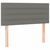 vidaXL Box spring postelja z vzmetnico temno siva 90x200 cm blago