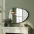 Hanah Home Ogledalo Crno