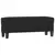 Klupa crna 100 x 35 x 41 cm od mikrovlakana
