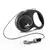 Flexi Black Design Povodac, XS, 3m, Srebrni