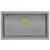 granitni umivalnik Logan 110 Grey Metallic
