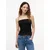 Tommy Jeans Top  črna