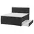 Boxspring Krevet Nikol 180/200 cm , crna