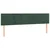 Vidaxl Box spring postelja z vzmetnico temno zelen 120x190 cm žamet