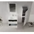 HANAH HOME Kupatilski ormarić sa umivaonikom i ogledalom (2 komada) Nest 91 v2 548