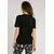 Love Moschino Ženska majica kratkih rukava W4H0626M3876-C74, Crna