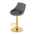 Oskar barska stolica kast grey / gold baza ( 3974_1-kast )
