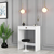 Hanah Home Sto za šminkanje 70x40x84,7cm Beli
