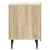 Noćni ormar s ladicama 2 pcs Hrast sonoma 43 x 34,5 x 49,5 cm
