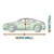 Protective cover Mobile Garage for car VW Scirocco 2008-2017