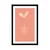 Plakat s paspartujem barvitost narave - 40x60 white