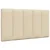 vidaXL vidaXL Postelja z vzmetnico krem 80x200 cm blago, (21829643)