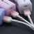 FORCELL USB-A–Micro USB kabel Forcell F-Energy QC3.0 2,4 A 18 W Gradient 1 m C351, bel