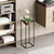Aberto Design Dekorativna saksija GED-021-B, 60 cm, O 20 cm ,, Crna