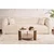 Hanah Home Klub sto Clara, 75x40x75 cm, Orah-providni
