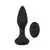 Butt plug Frisky Beaded, 15.2cm, Crni