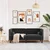 Sofa Crna 174 x 74,5 x 70,5 cm Baršun