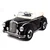 Licencirani auto na akumulator Mercedes 300S - crni/lakirani